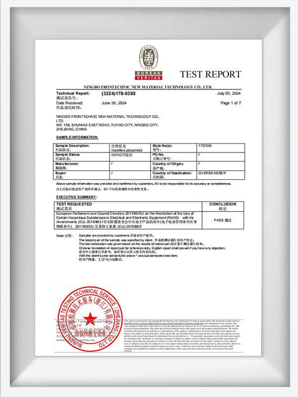 Báo cáo thử nghiệm 1000 nat Series