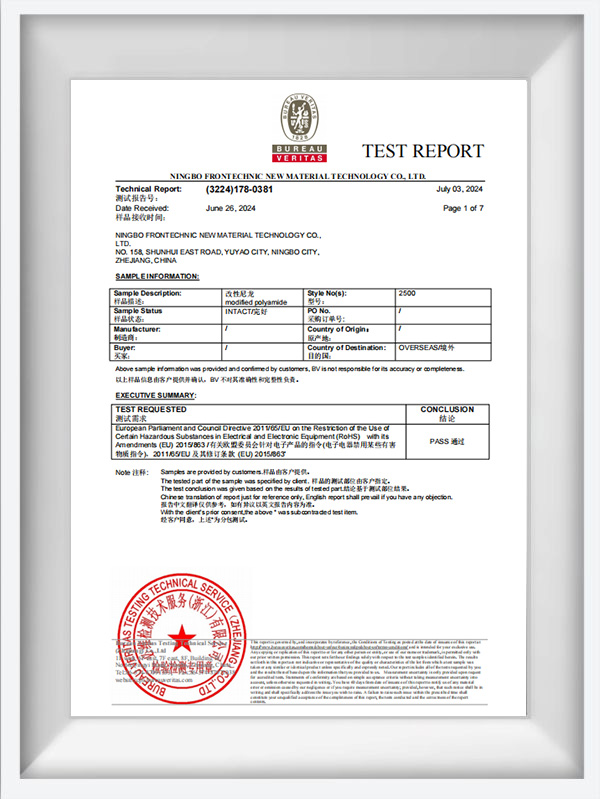 Báo cáo kiểm tra loạt BK 2000 BK